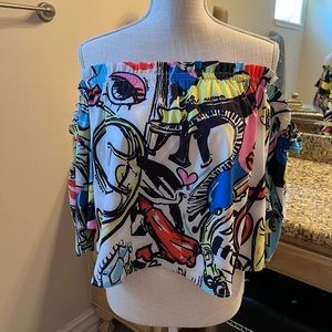 Shein Colorful top
